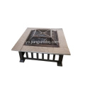 Square Table Backyard ita gbangba Firepit